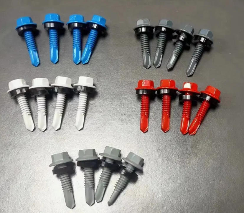 Painted Self Drilling Screws for Sheet Metal2.jpg