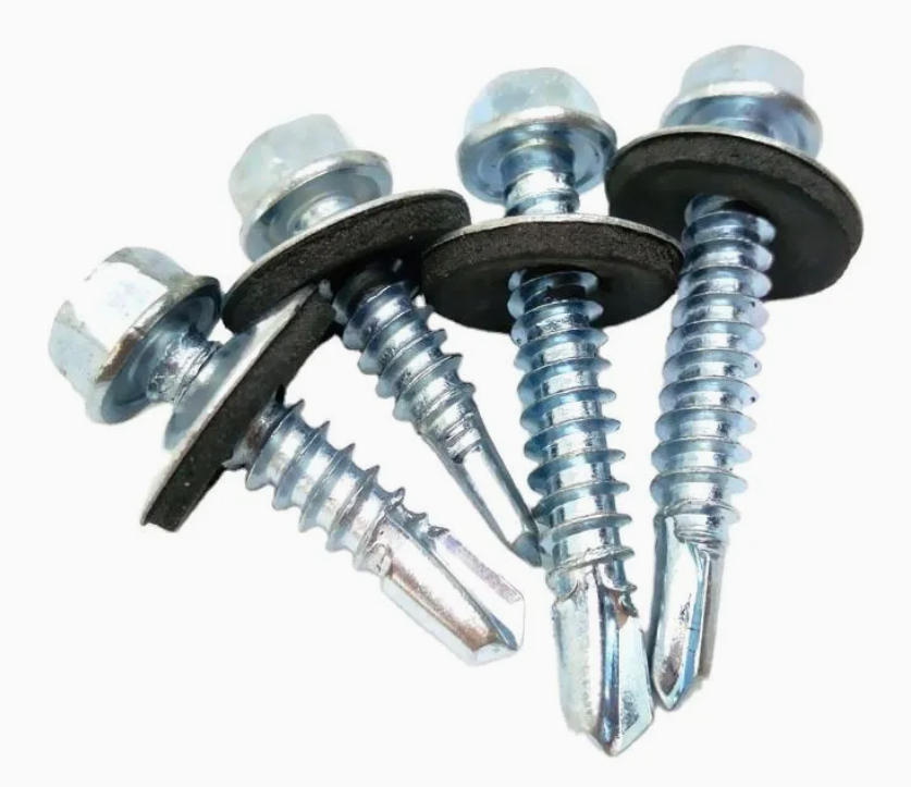Blue White Zinc Plated Self Drilling Screws with Washer.jpg Blue White Zinc Plated Self Drilling Screws with Washer.jpg