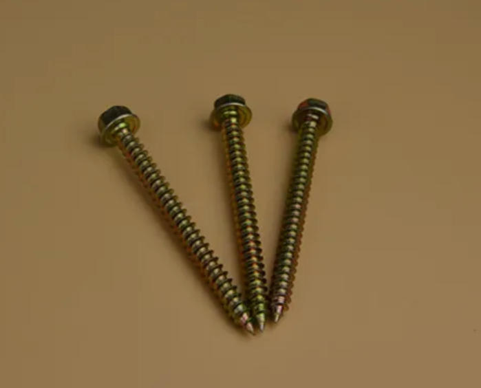 Pink Painted Self Drilling Screws with Washer3.jpg