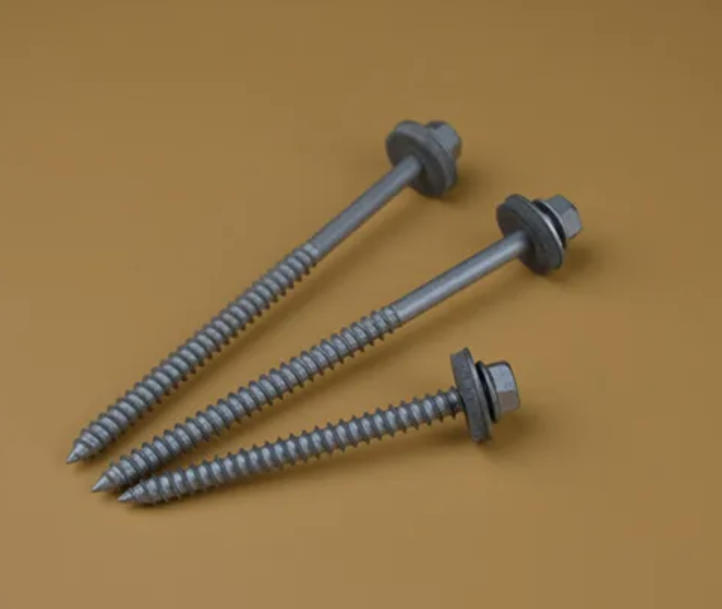 Pink Painted Self Drilling Screws with Washer1.jpg