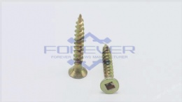 Yellow Zinc Spax Chipboard Screws