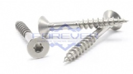 Torx Drive Flat Head Chipboard Screws