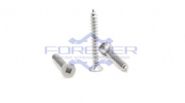 Square Drive Flat Head Chipboard Screws