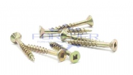 CSK Head with Ribs Half Thread Chipboard Screws