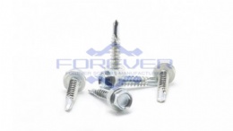 White Zinc Standard Self Drilling Screws