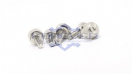 Flat Head Stainless Steel M4 M10 M2 6-32 Step Knurled Thumb Screw