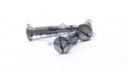 Slotted Flat Head Machine Screw