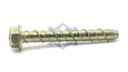 Yellow Zinc Concrete Screws