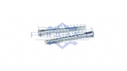 Standard Zinc Plated Metal Confirmat Screws