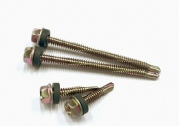 Carbon Steel Hex Washer Self Drilling Screws